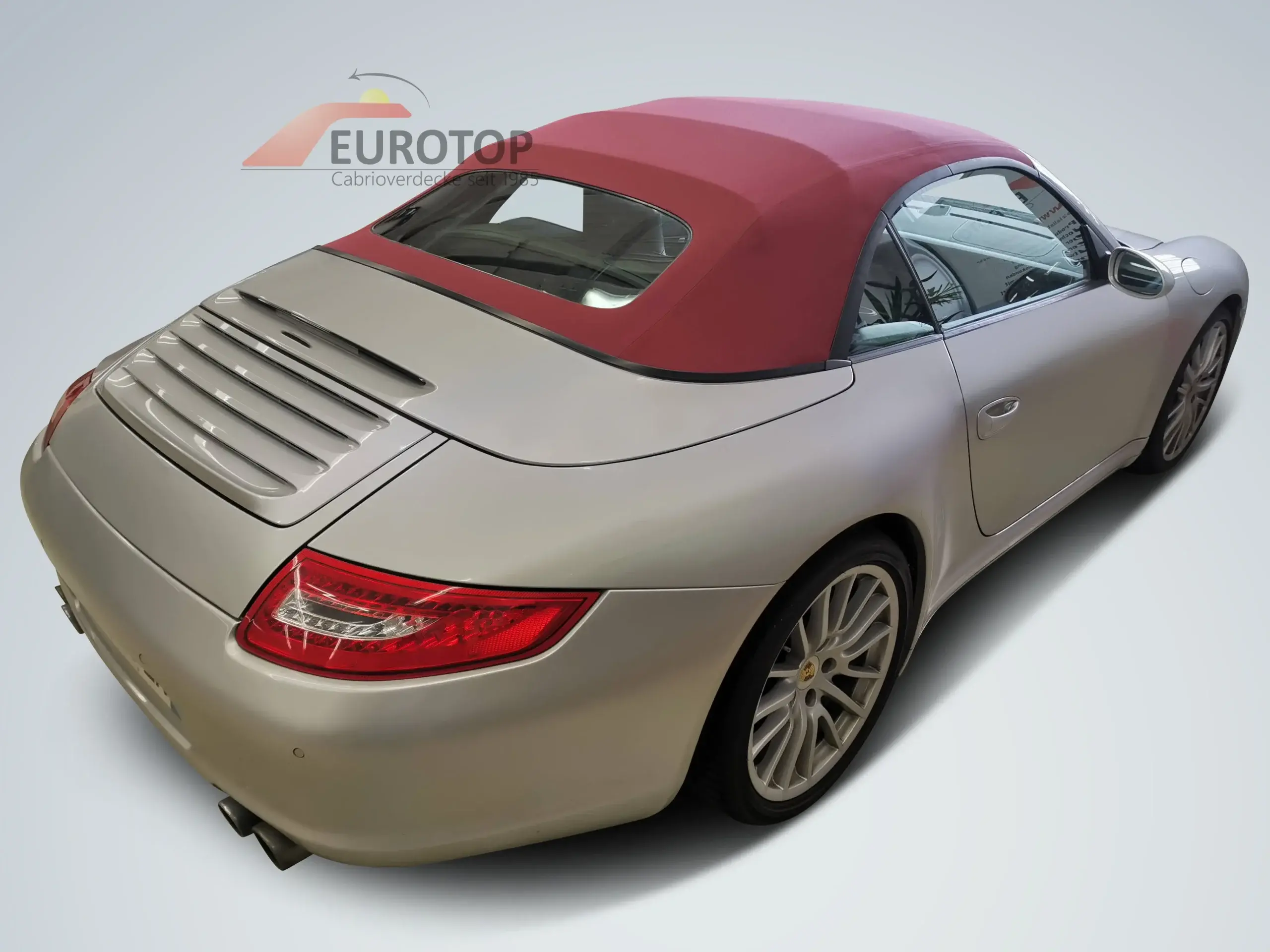 Capota Sonnenland Mohair para Porsche 911 type 996 Cabriolet ano 02-06 - Vista 3
