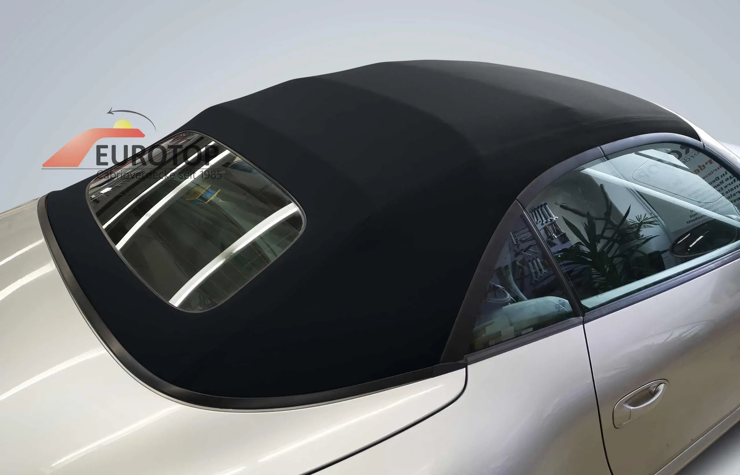Capota Sonnenland Mohair para Porsche 911 type 996 Cabriolet ano 02-06 - Vista 5