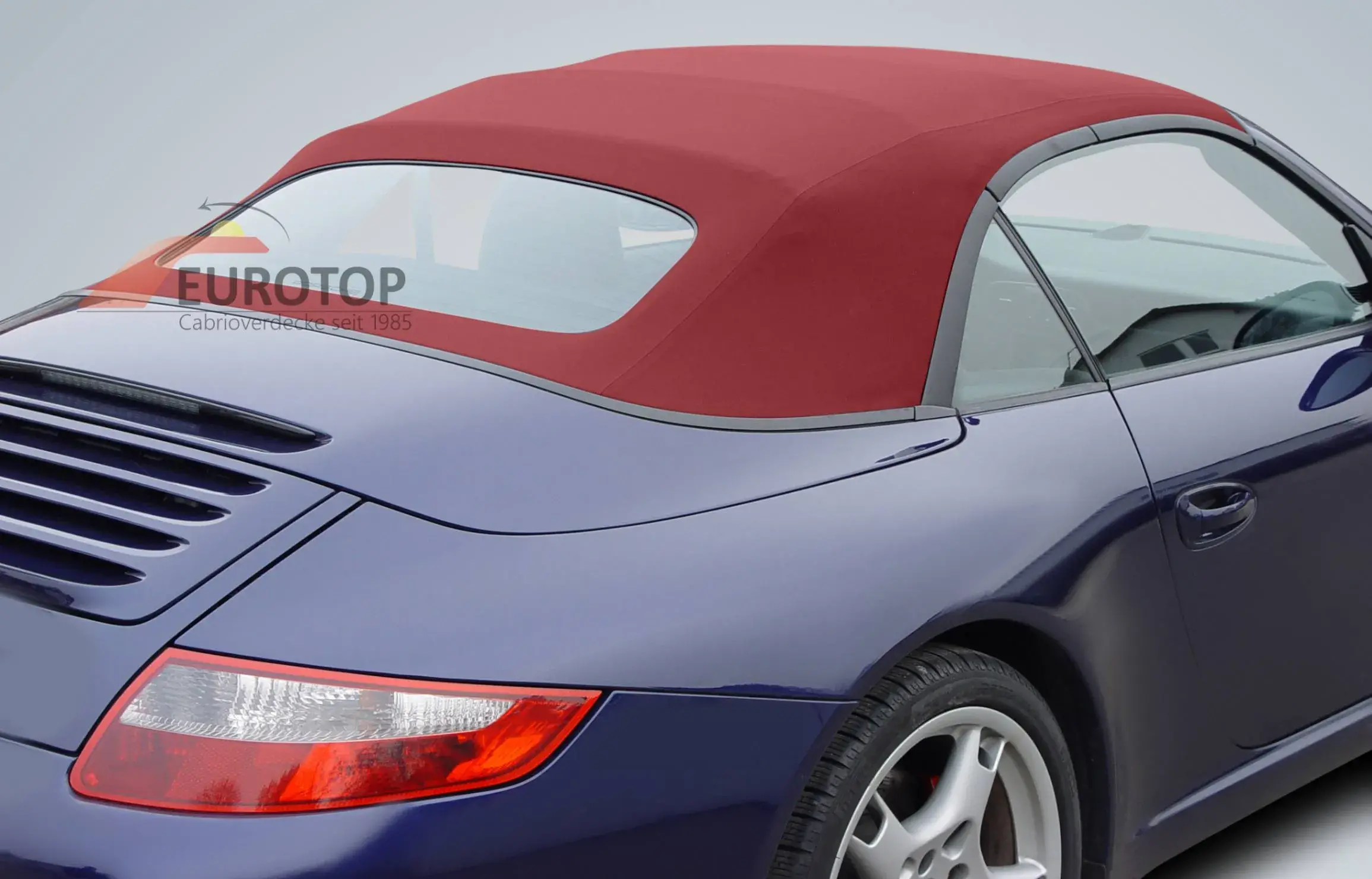 Capota Sonnenland Mohair para Porsche 911 type 997 Cabriolet ano 02-12 - Vista 7