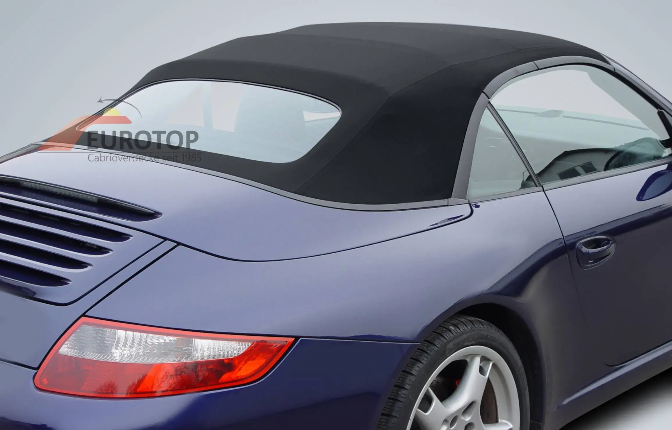 Capota Sonnenland Mohair para Porsche 911 type 997 Cabriolet ano 02-12 - Vista 8