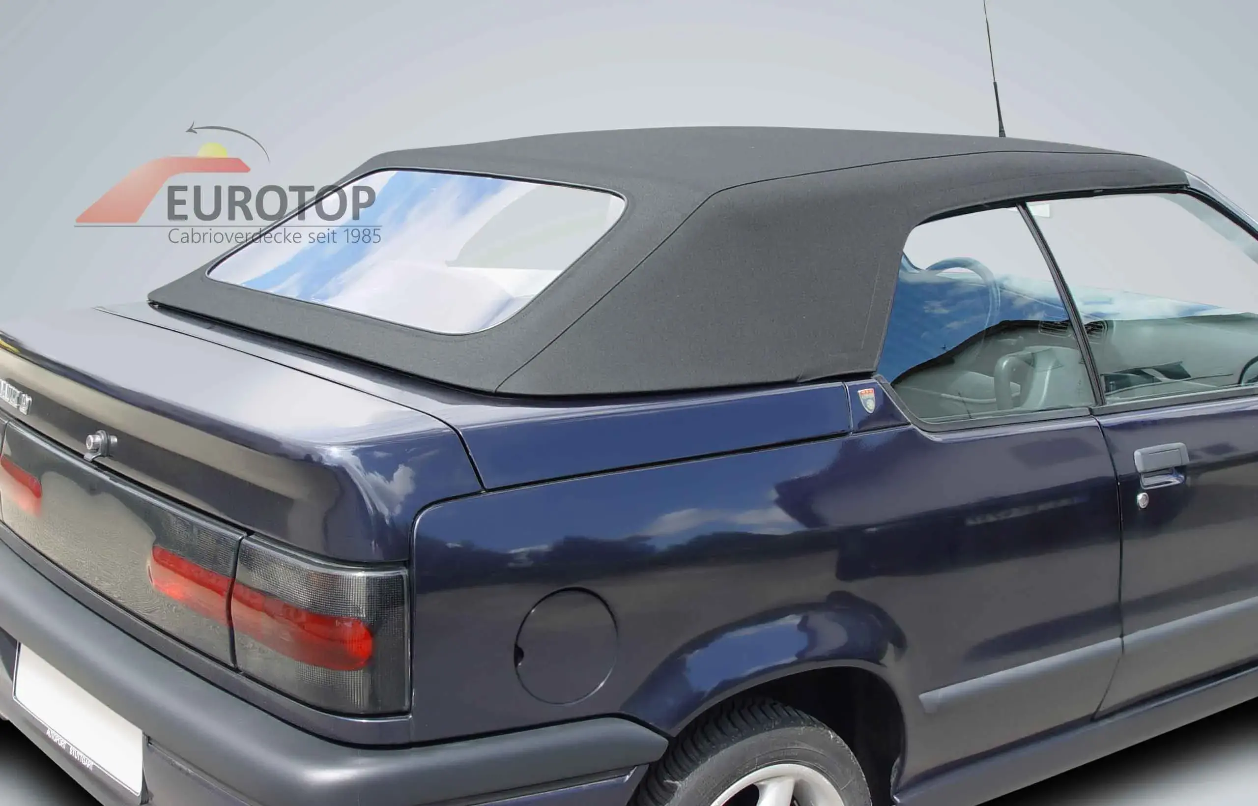 Capota Sonnenland Mohair para Renault 19 Cabriolet ano 91-96 - Vista 1