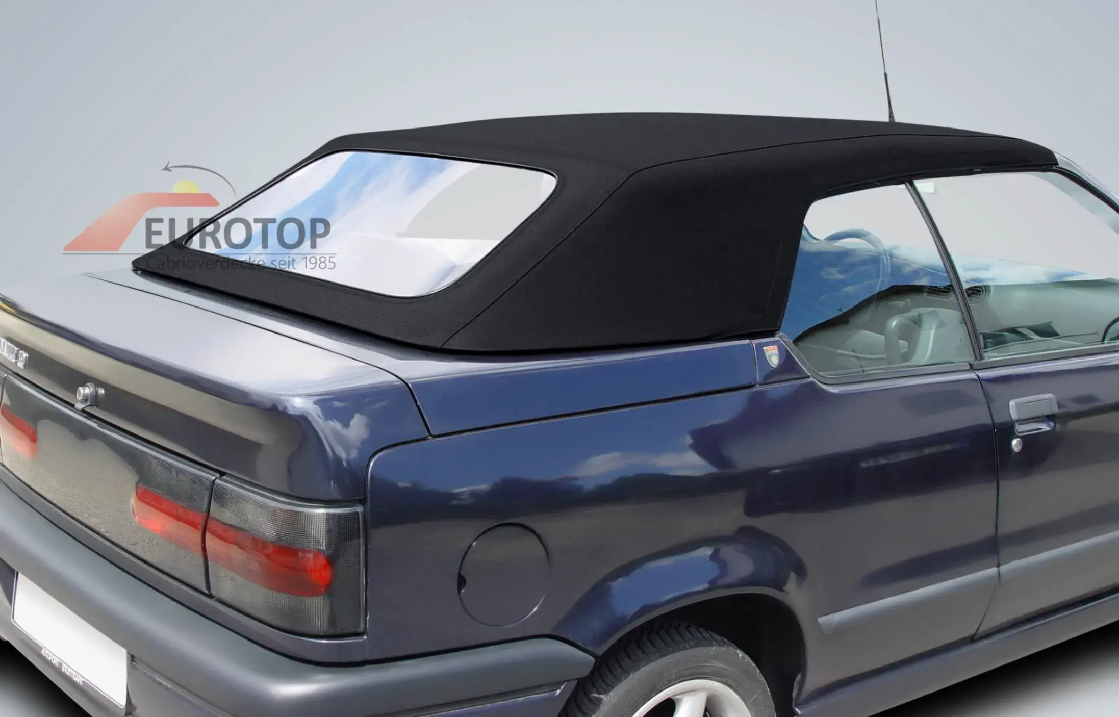 Capota Sonnenland Mohair para Renault 19 Cabriolet ano 91-96 - Vista 7