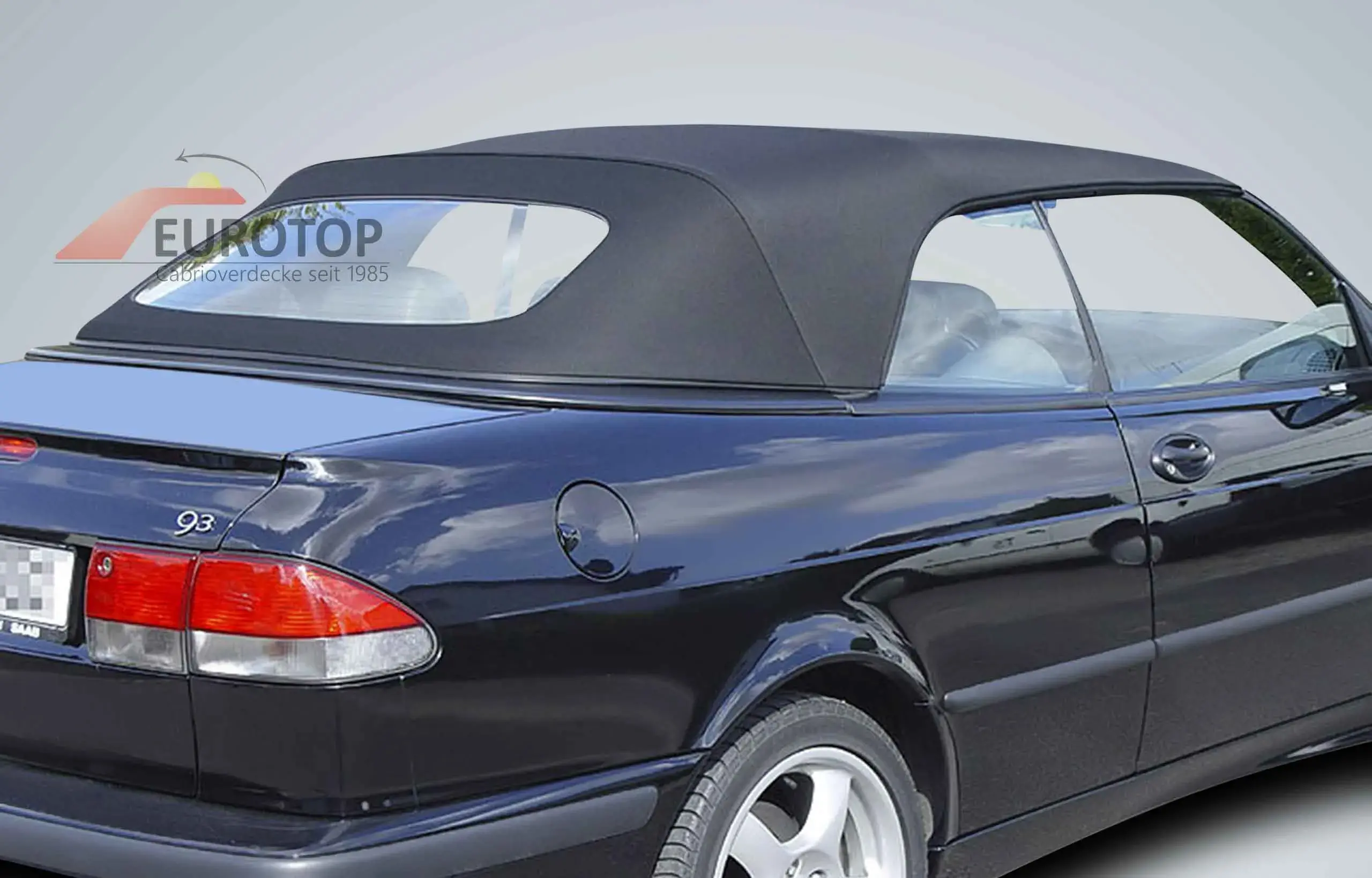 Capota Sonnenland Mohair para Saab 9-3 I tipo YS3D Cabriolet ano 98-03 - Vista 1