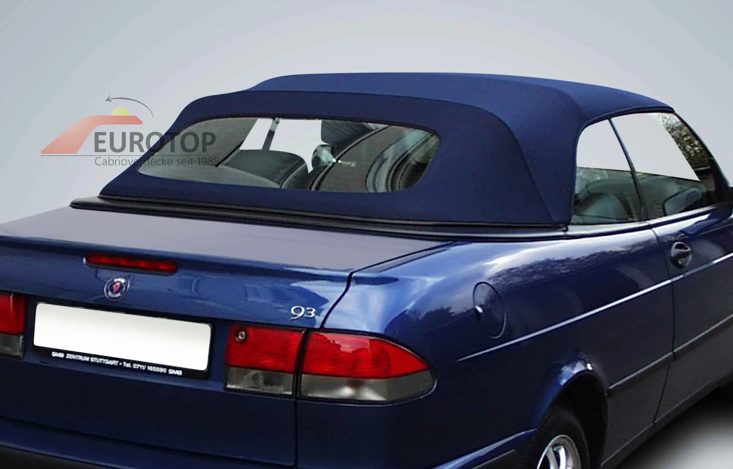 Capota Sonnenland Mohair para Saab 9-3 I tipo YS3D Cabriolet ano 98-03 - Vista 2