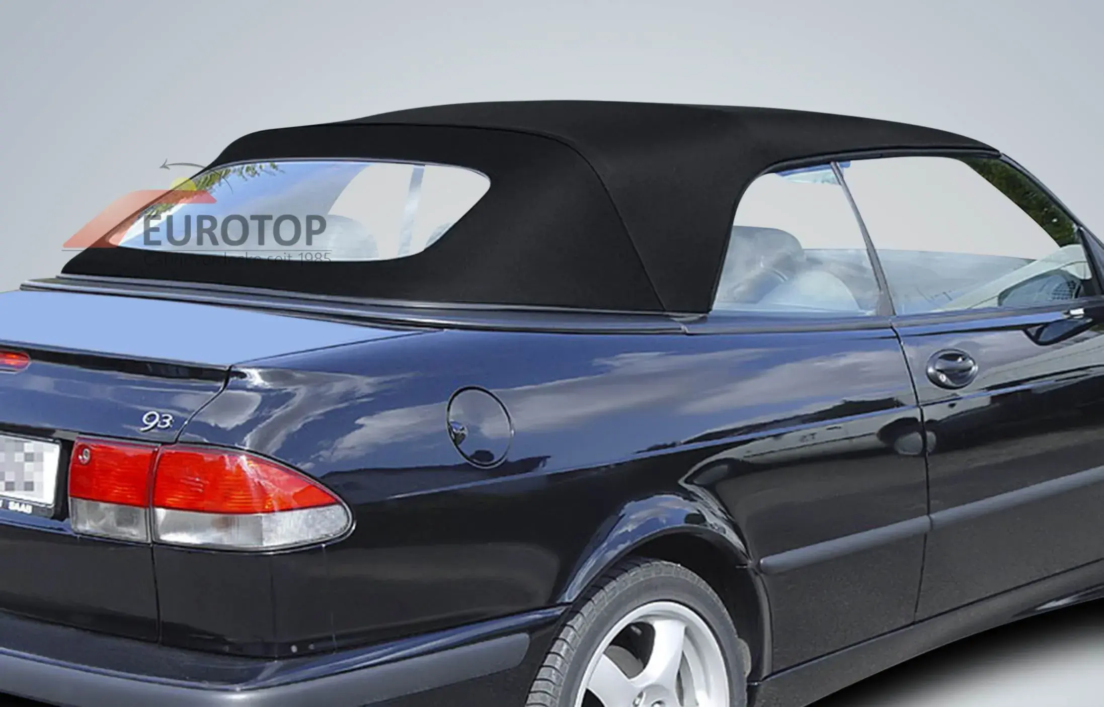 Capota Sonnenland Mohair para Saab 9-3 I tipo YS3D Cabriolet ano 98-03 - Vista 5