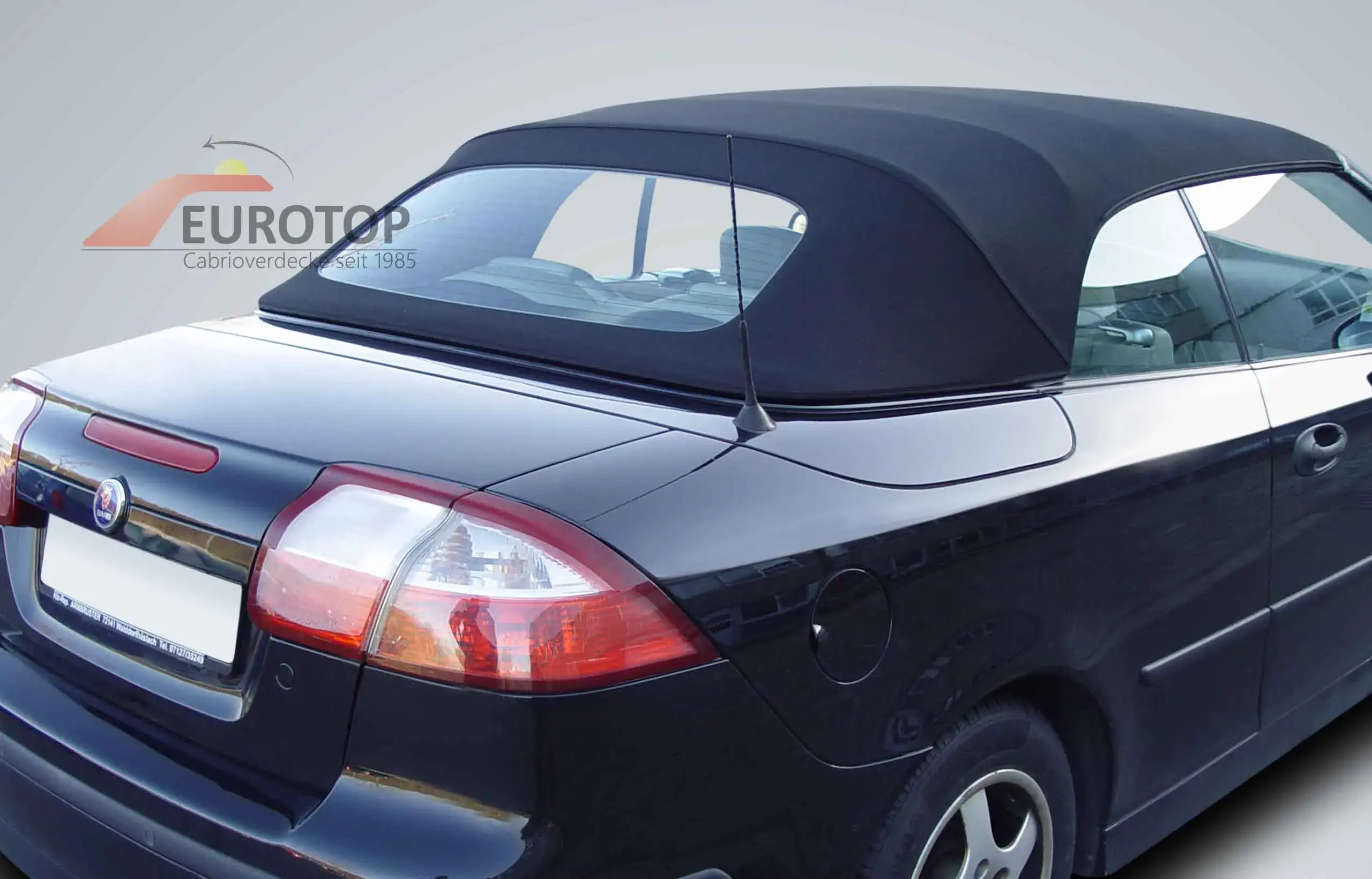 Capota Sonnenland Mohair para Saab 9-3 II tipo YS3F Cabriolet ano 04-11 - Vista 1