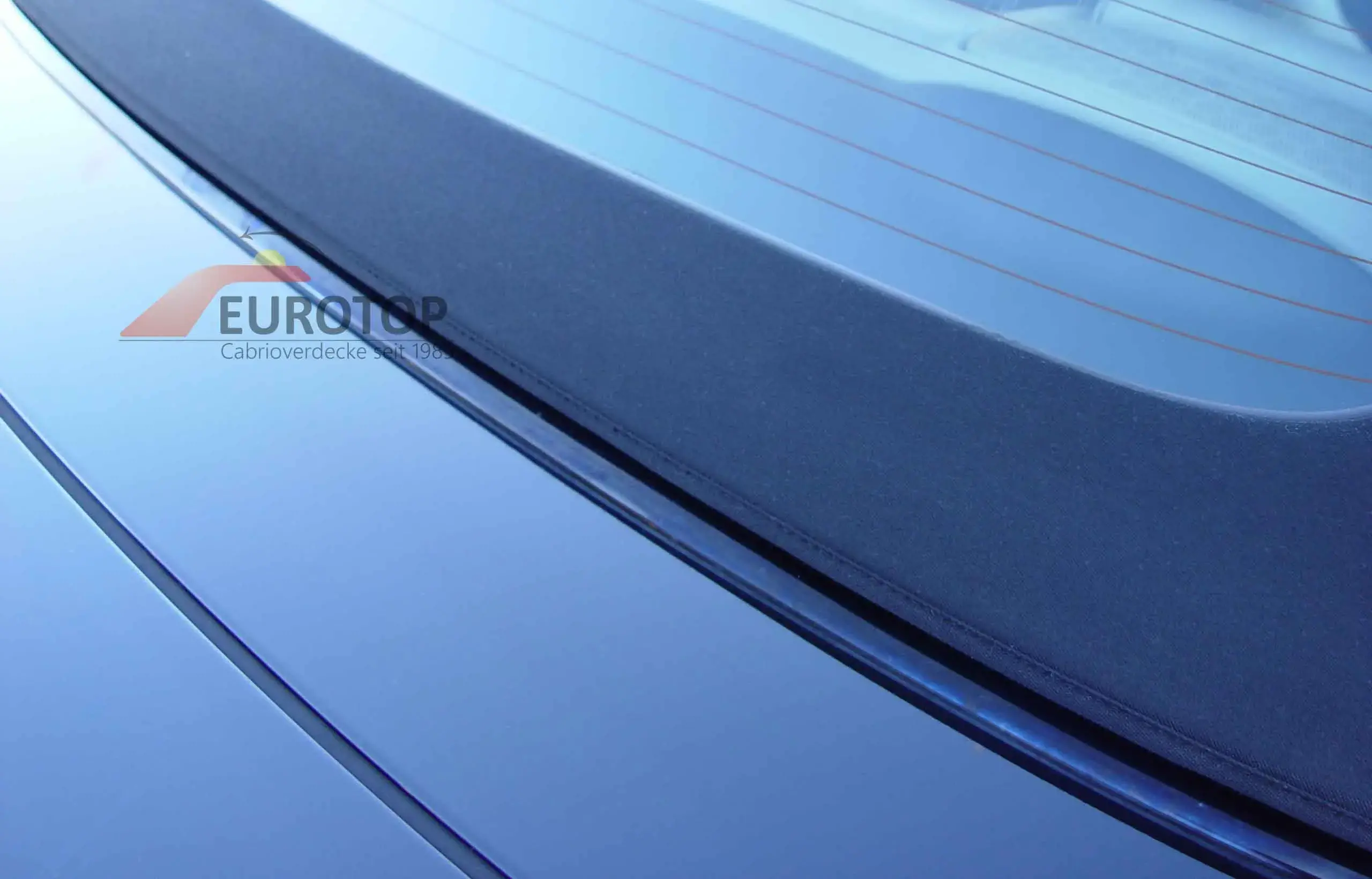 Capota Sonnenland Mohair para Saab 9-3 II tipo YS3F Cabriolet ano 04-11 - Vista 8