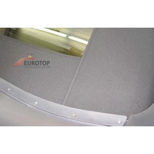 Capota Sonnenland Mohair para Saab 900 ano 87-94, secção do óculo traseiro (vidro)