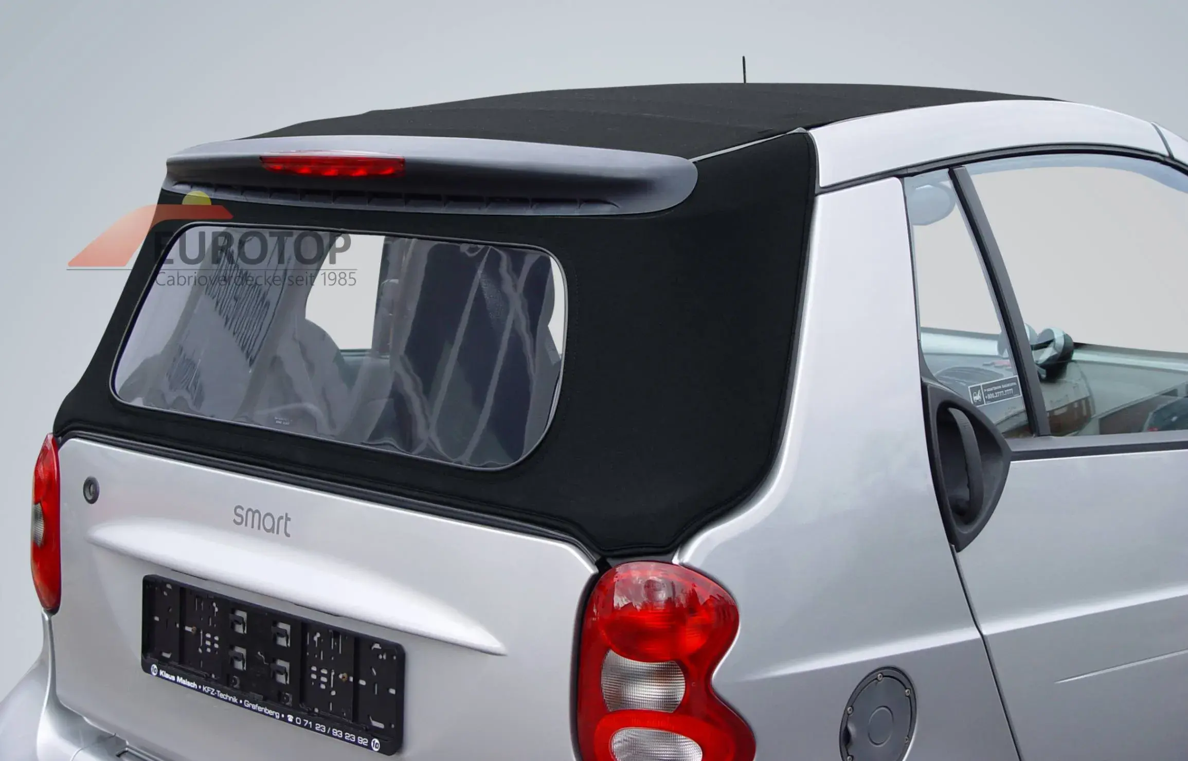 Capota Sonnenland Mohair para Smart Fortwo BR450 Cabriolet ano 00-06 - Vista 5