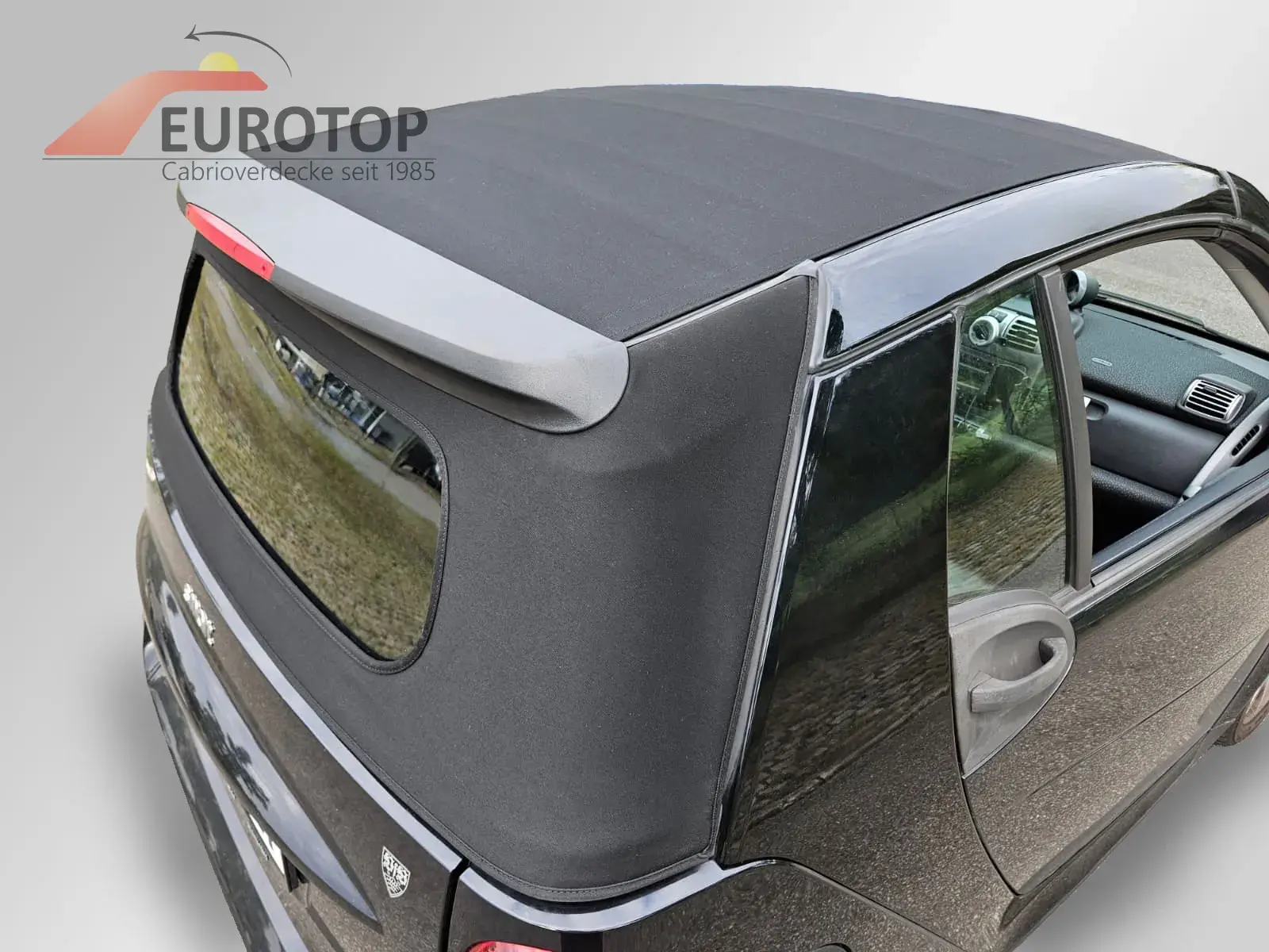 Capota Sonnenland Mohair para Smart Fortwo BR451 Cabriolet ano 07-15 - Vista 2
