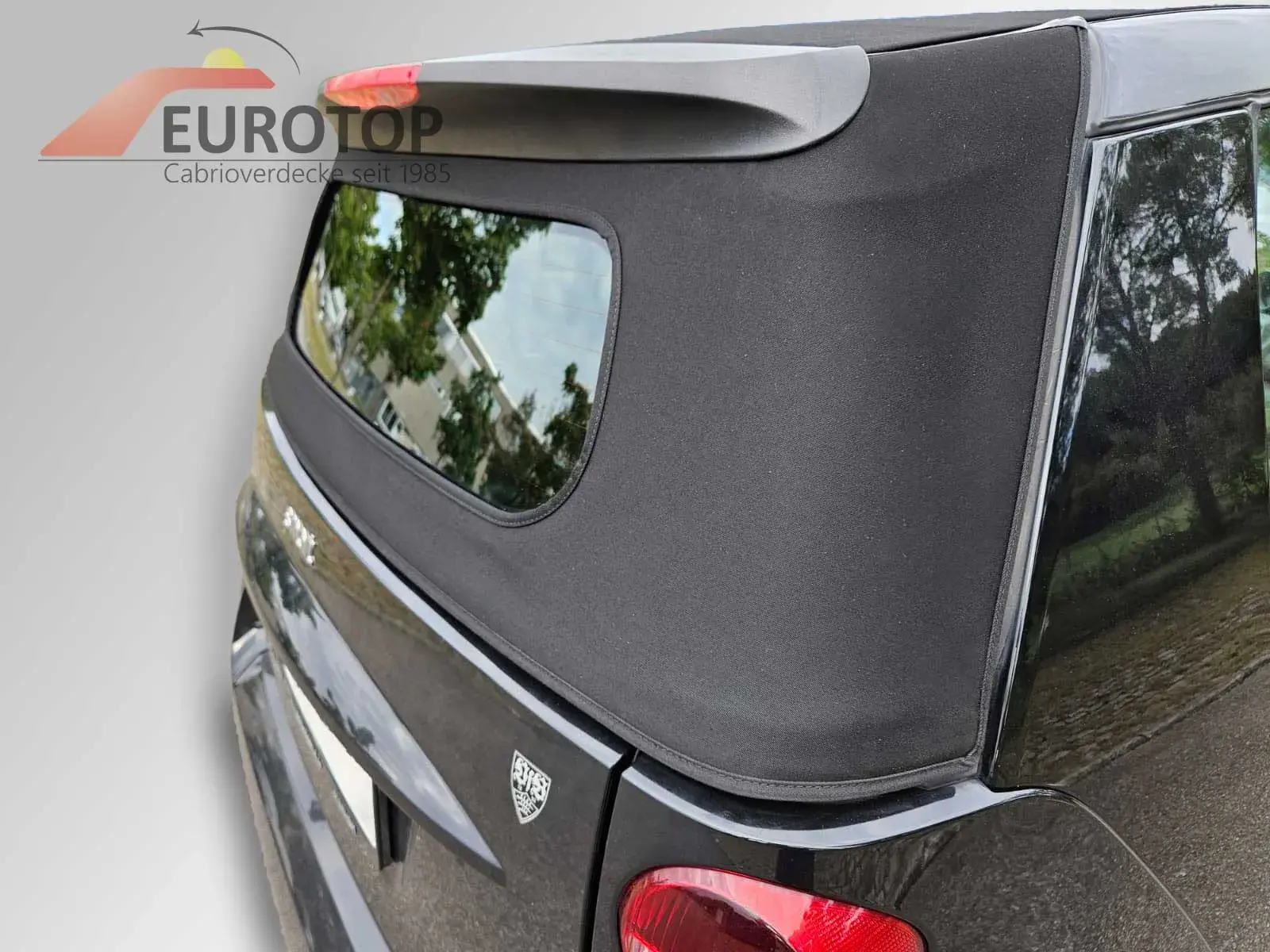Capota Sonnenland Mohair para Smart Fortwo BR451 Cabriolet ano 07-15 - Vista 3