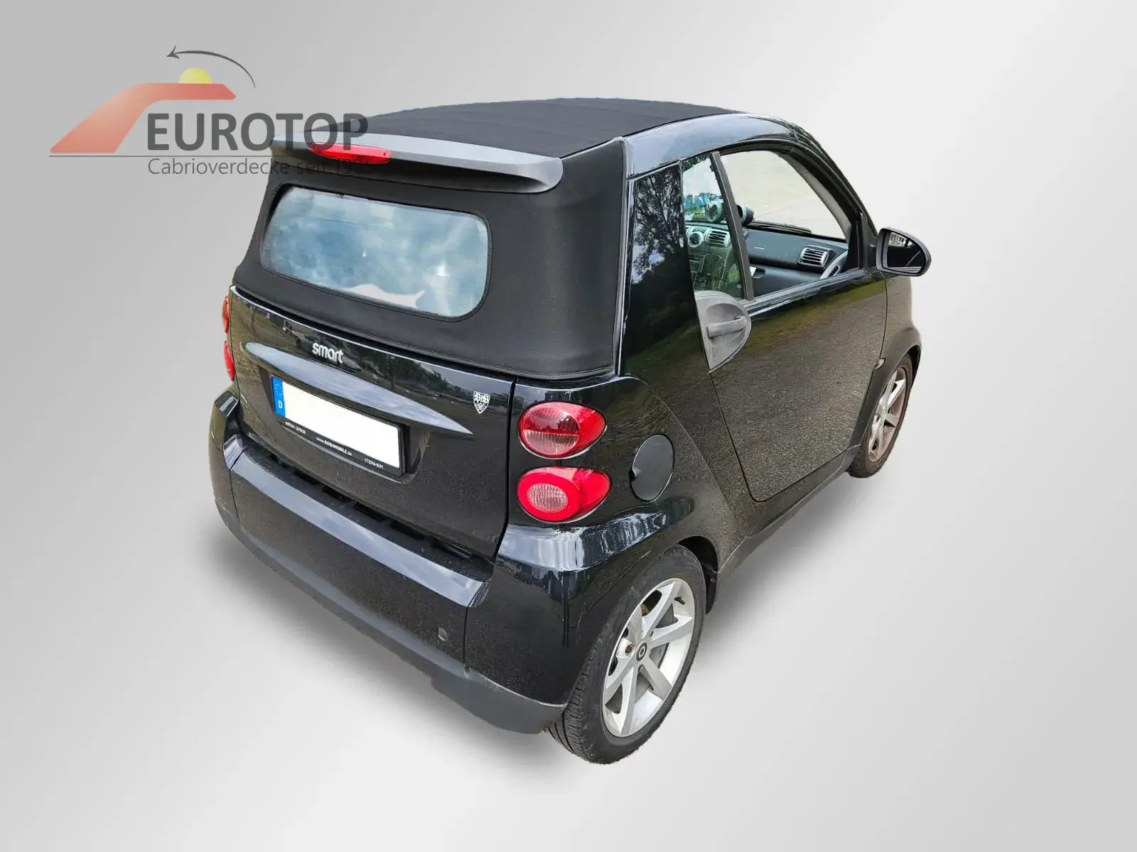 Capota Sonnenland Mohair para Smart Fortwo BR451 Cabriolet ano 07-15 - Vista 4