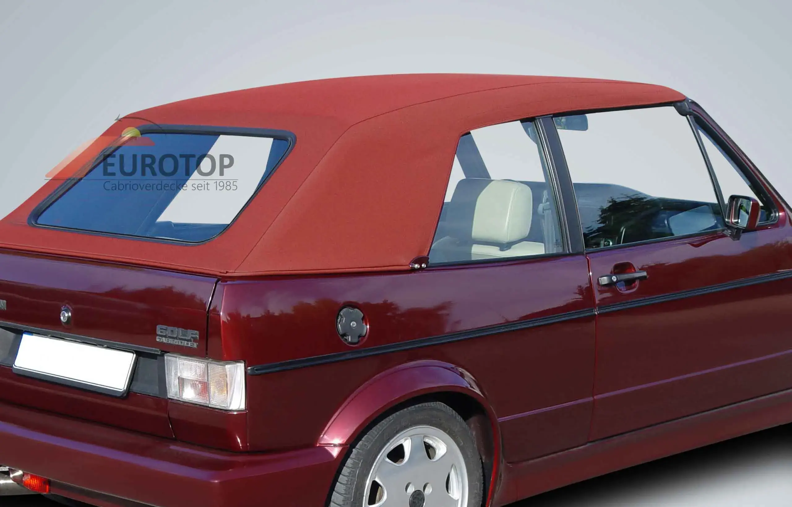 Capota Sonnenland Mohair para VW Golf Mk1 Cabriolet ano 79-93 - Vista 1