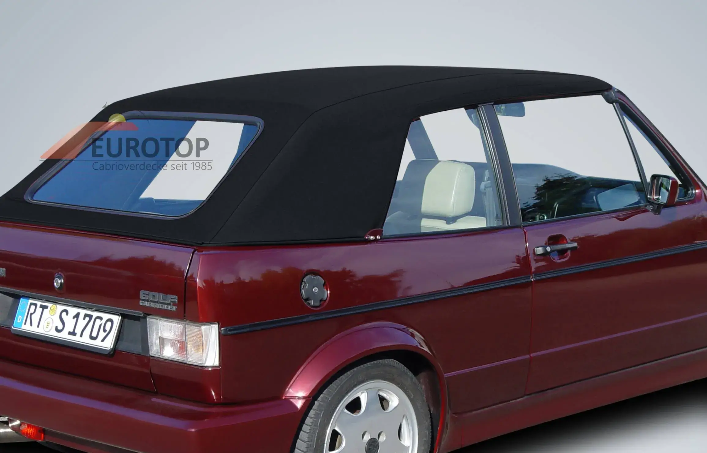 Capota Sonnenland Mohair para VW Golf Mk1 Cabriolet ano 79-93 - Vista 8