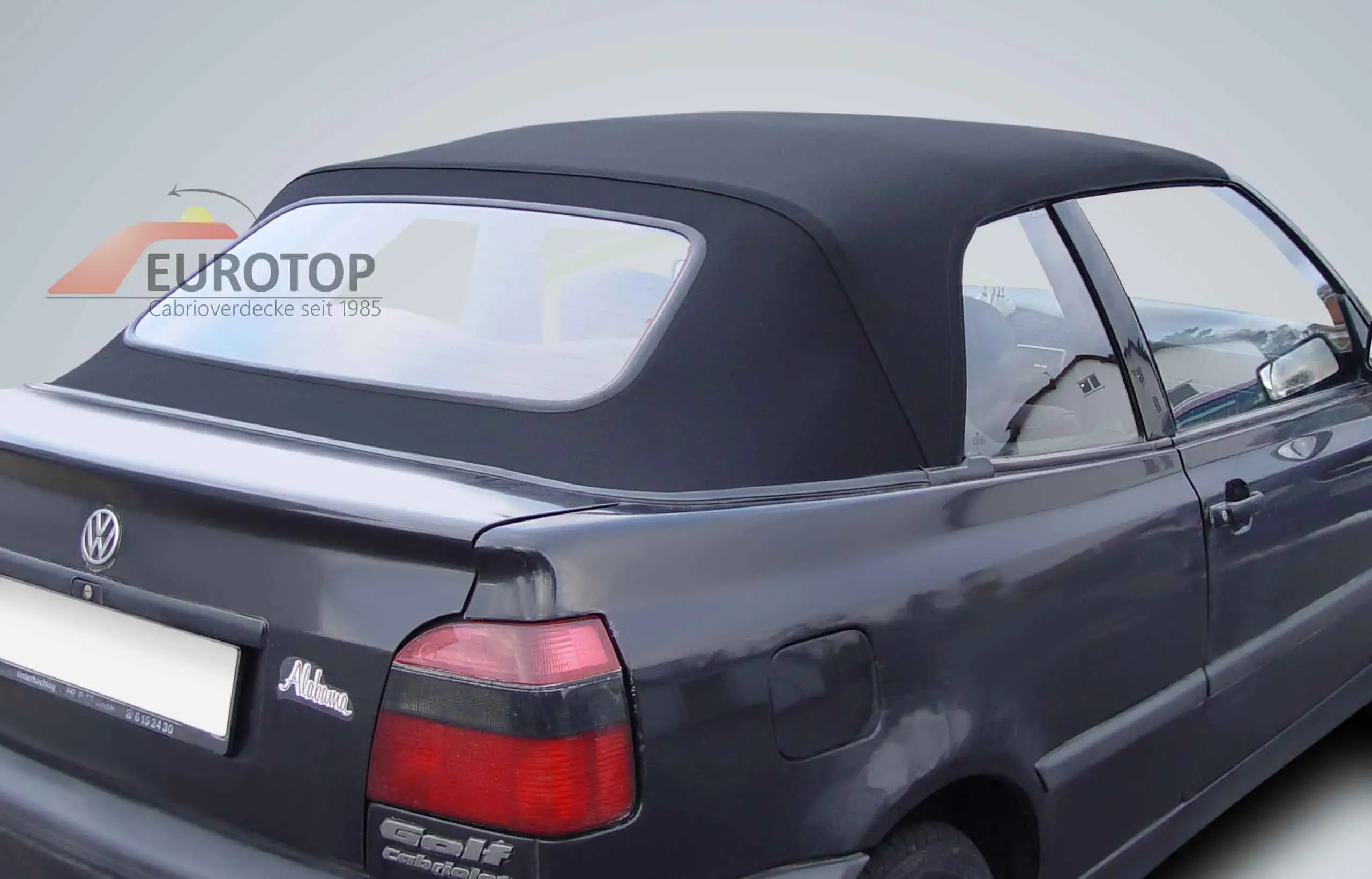 Capota Sonnenland Mohair para VW Golf Mk3 Cabriolet ano 93-07/00 - Vista 1