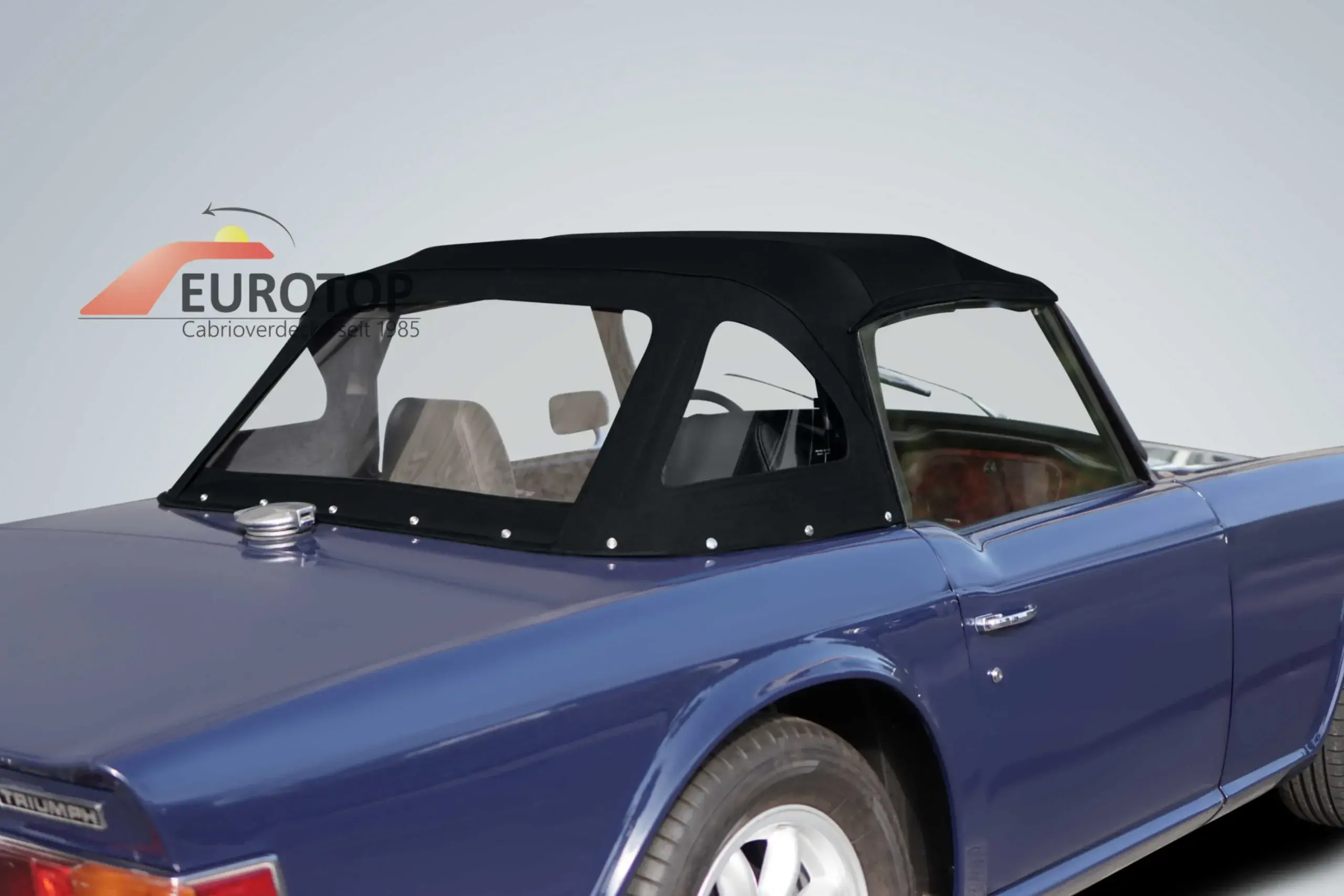 Capota Stayfast Mohair para Triumph TR6 Cabriolet ano 68-76 - Vista 12
