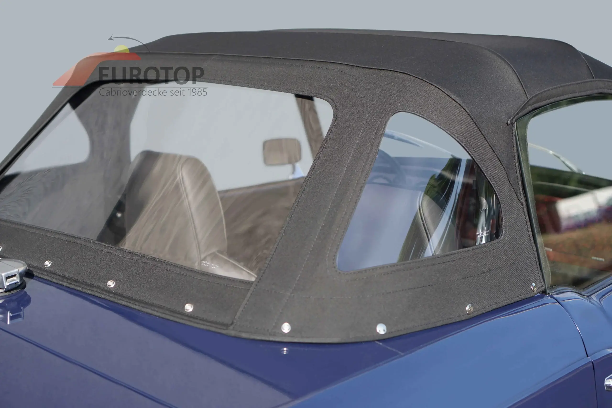 Capota Stayfast Mohair para Triumph TR6 Cabriolet ano 68-76 - Vista 2