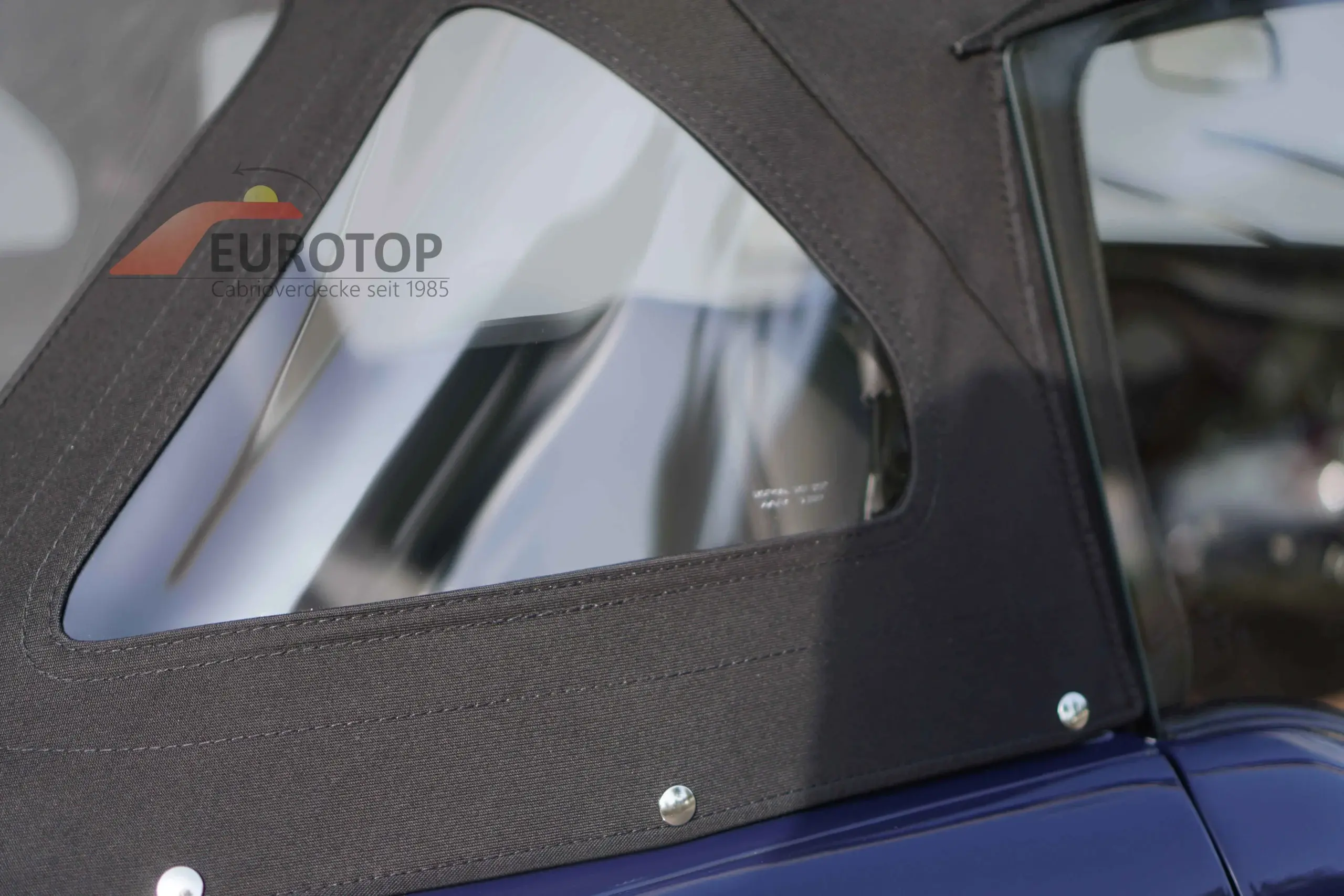 Capota Stayfast Mohair para Triumph TR6 Cabriolet ano 68-76 - Vista 5
