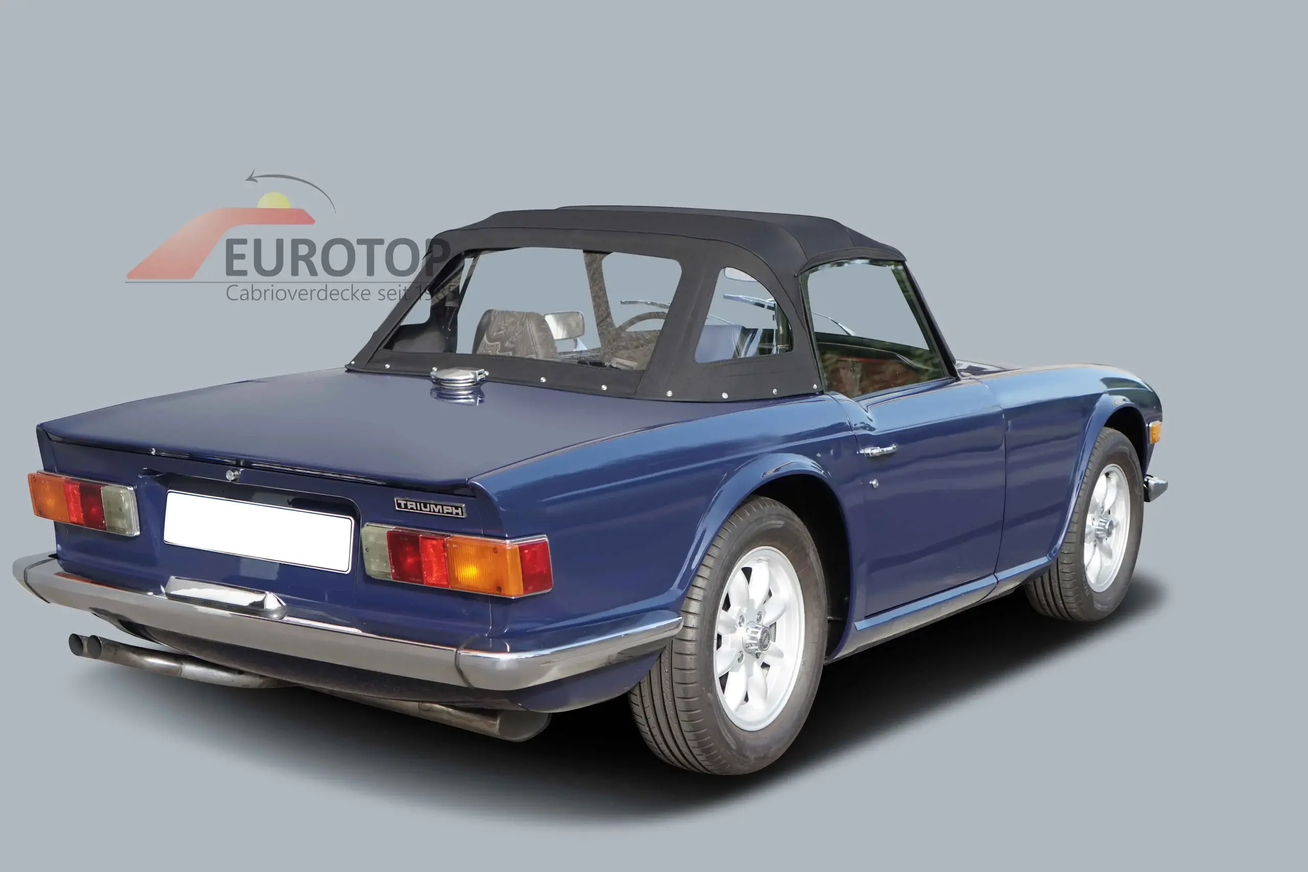 Capota Stayfast Mohair para Triumph TR6 Cabriolet ano 68-76 - Vista 6