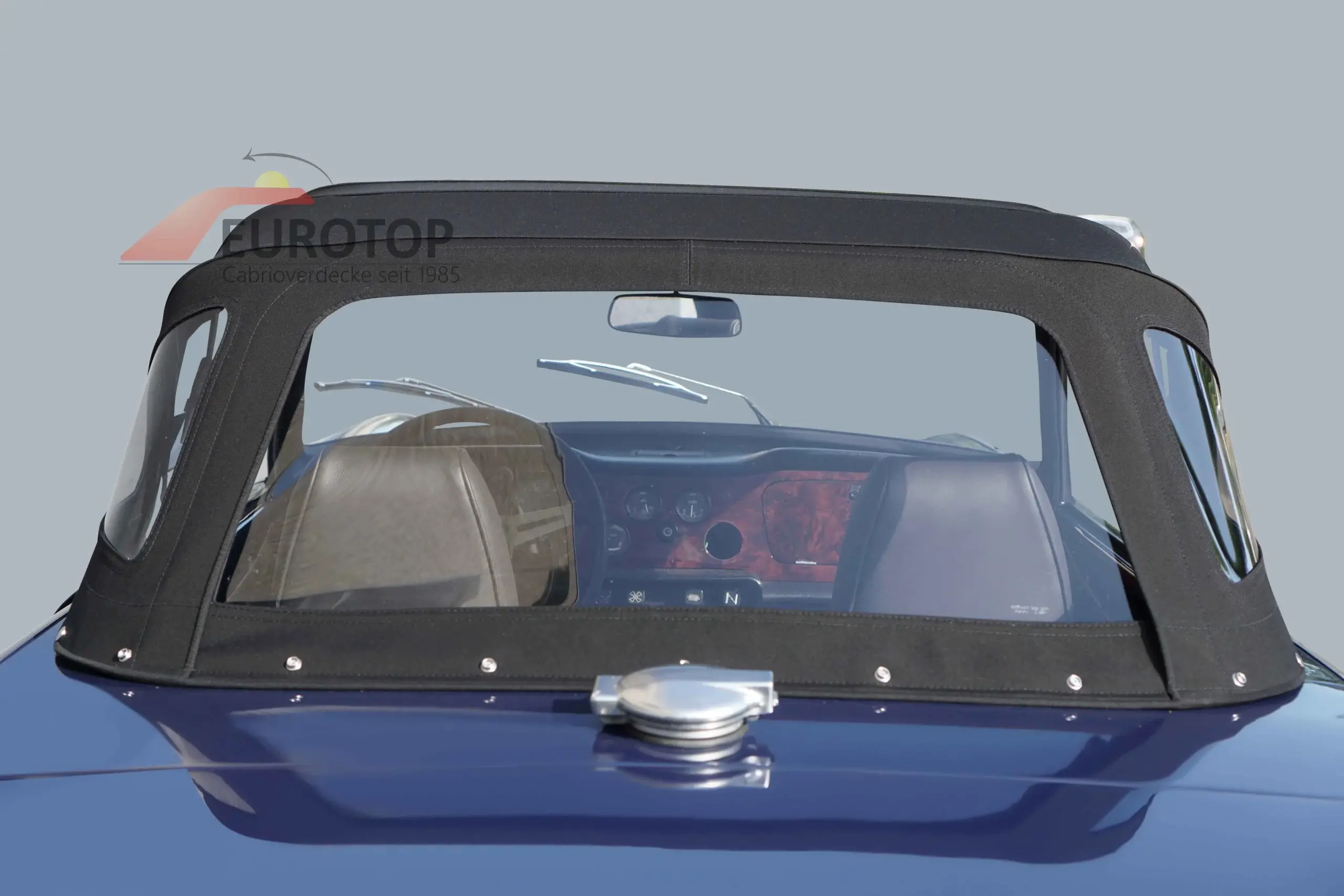 Capota Stayfast Mohair para Triumph TR6 Cabriolet ano 68-76 - Vista 9