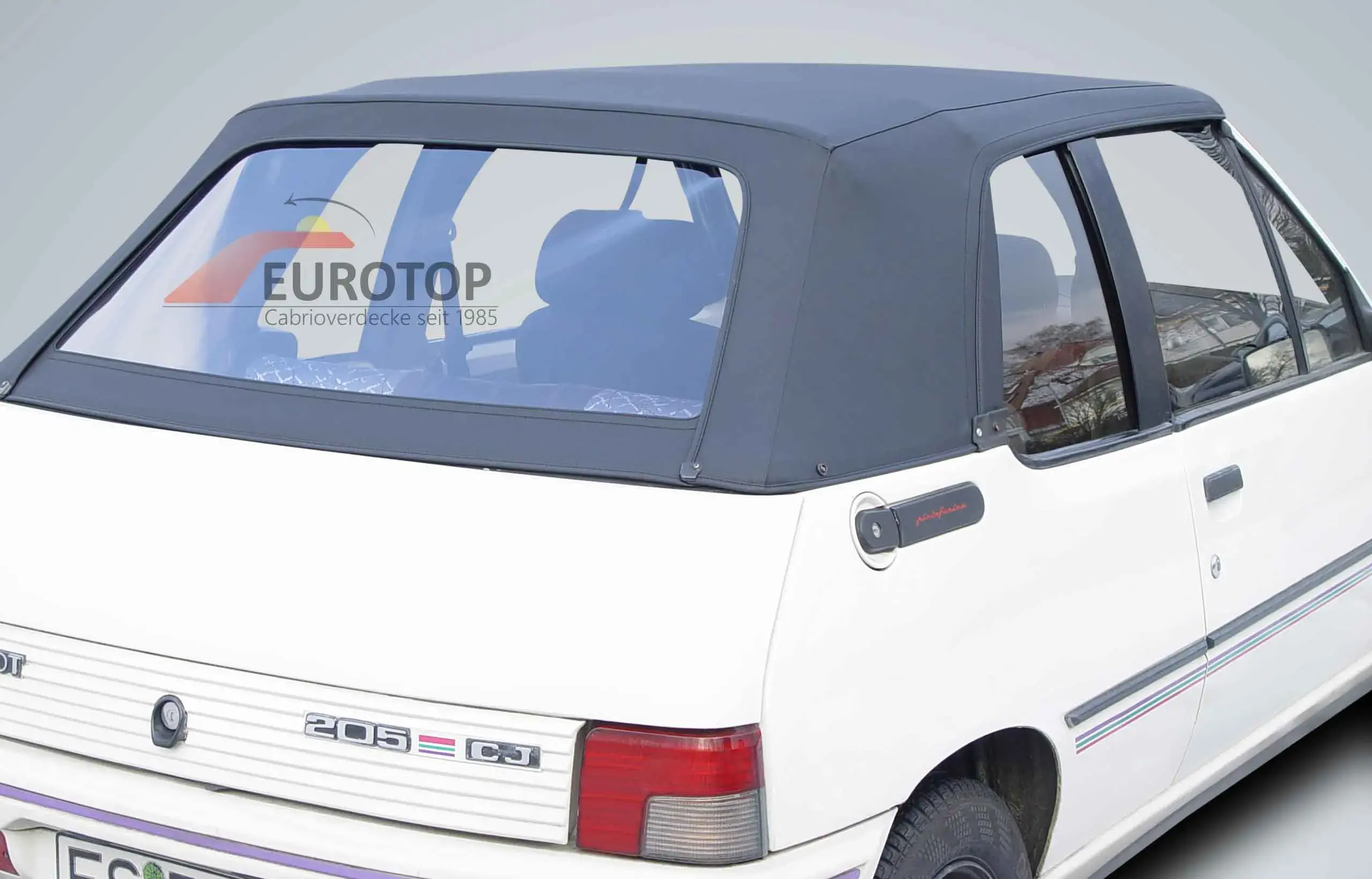 Capota Vinil para Peugeot 205 Cabriolet ano 86-94 - Vista 1