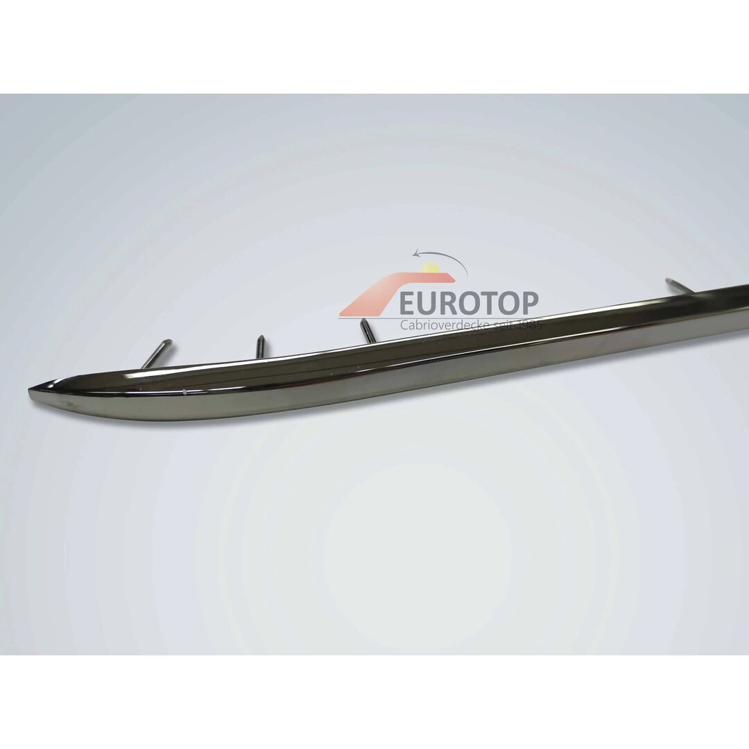 Friso cromado superior para Porsche 356 Cabriolet ano 58-65