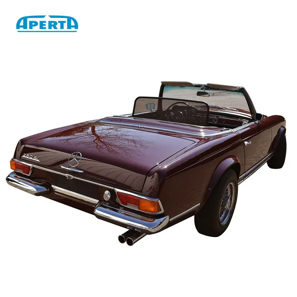 Guarda-vento para Mercedes W113 alumínio ano 63-71 - Vista 5