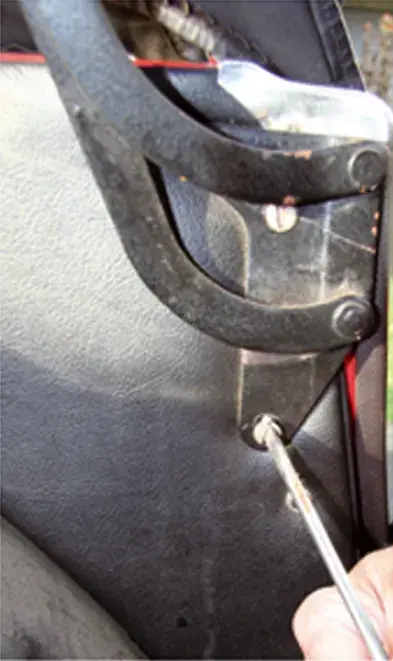 Guarda-vento para Triumph TR4 & TR6 ano 61-76 - Vista 4