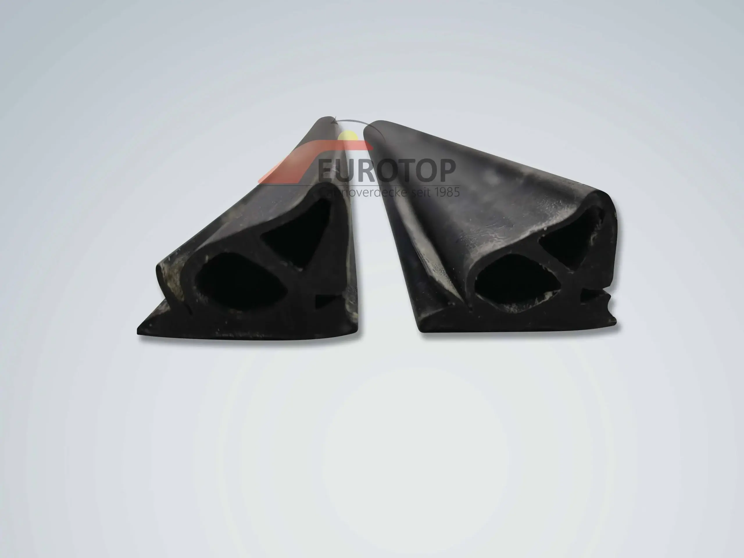 Guarnição do pilar A para Mercedes 220SE-300SE tipo W111 Cabriolet ano 61-71 - Vista 2