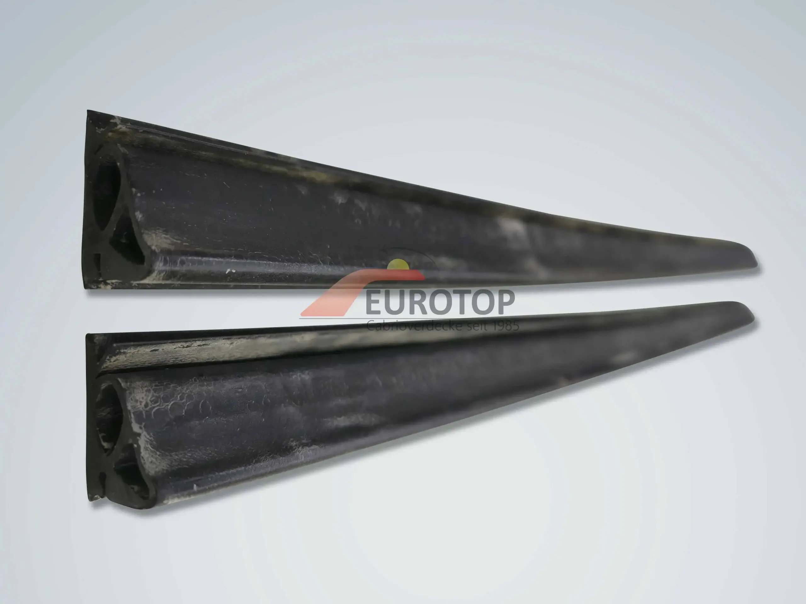 Guarnição do pilar A para Mercedes 220SE-300SE tipo W111 Cabriolet ano 61-71 - Vista 3