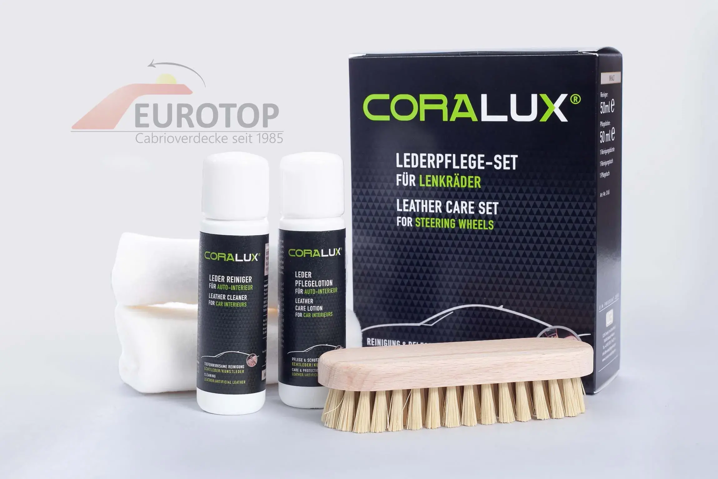 Kit CORALUX® de Cuidado de Couro para Volantes - Vista 1