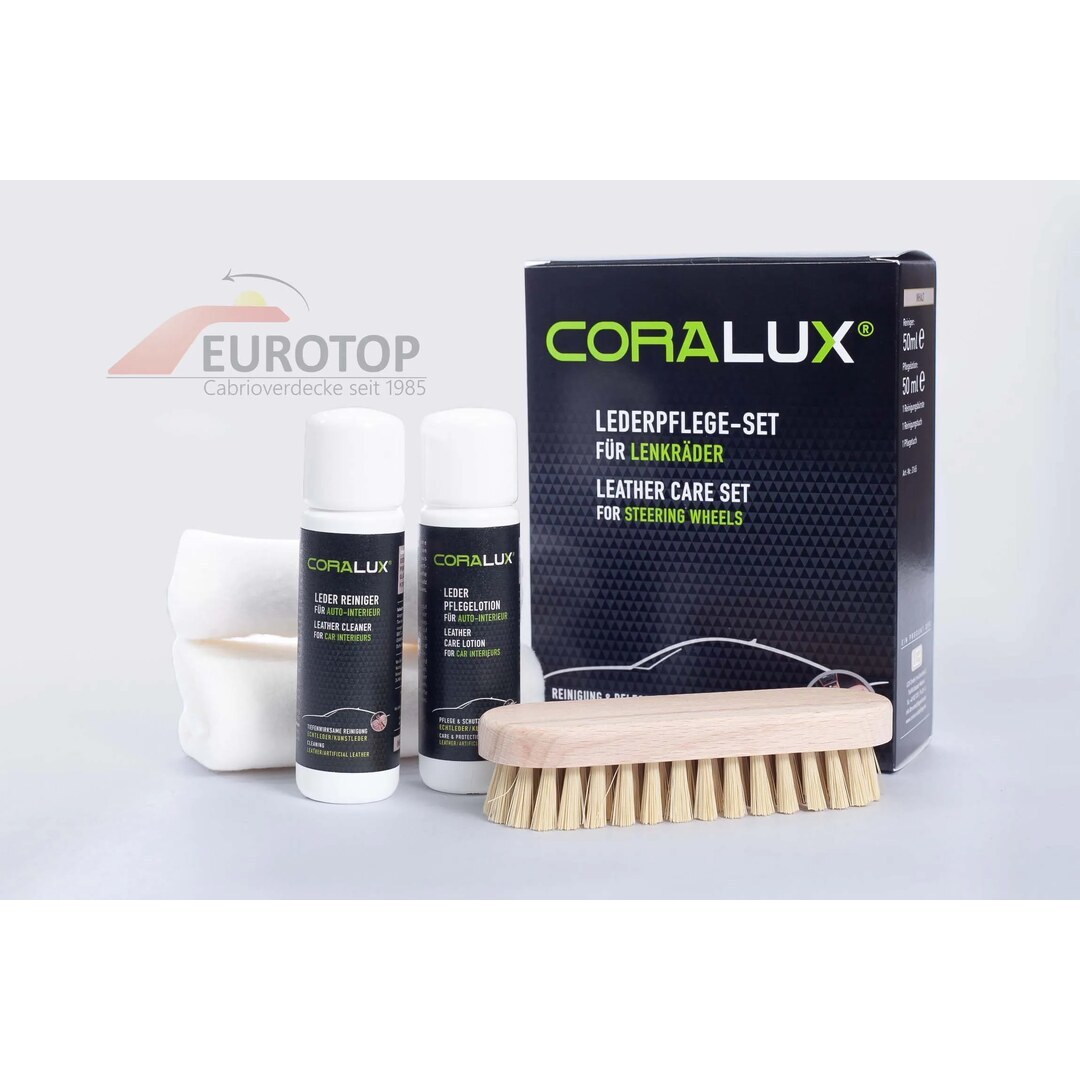 Kit CORALUX® de Cuidado de Couro para Volantes