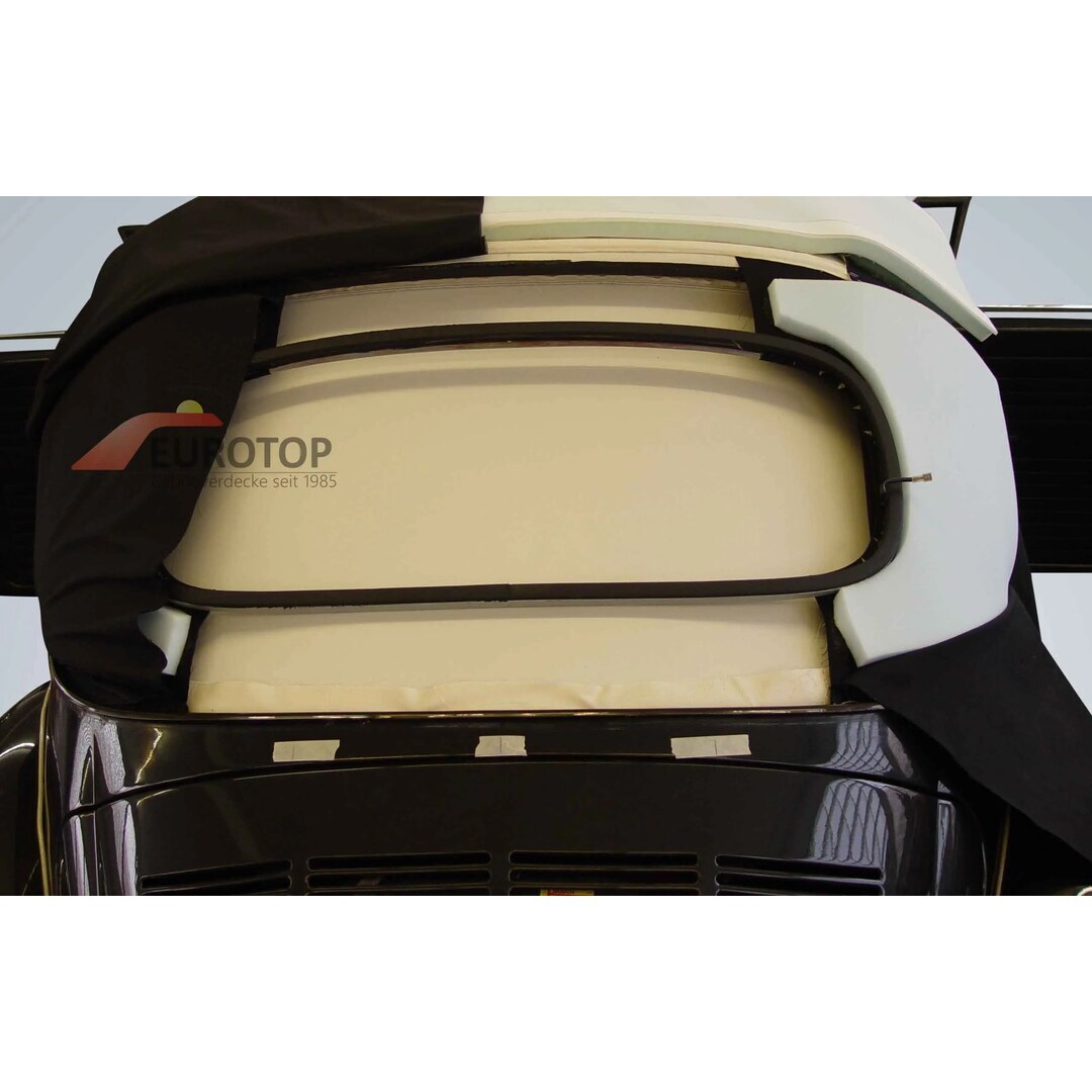 Manta de enchimento incl. capa de enchimento para VW Beetle 1500, 1302, 1303 Cabriolet ano 63-79