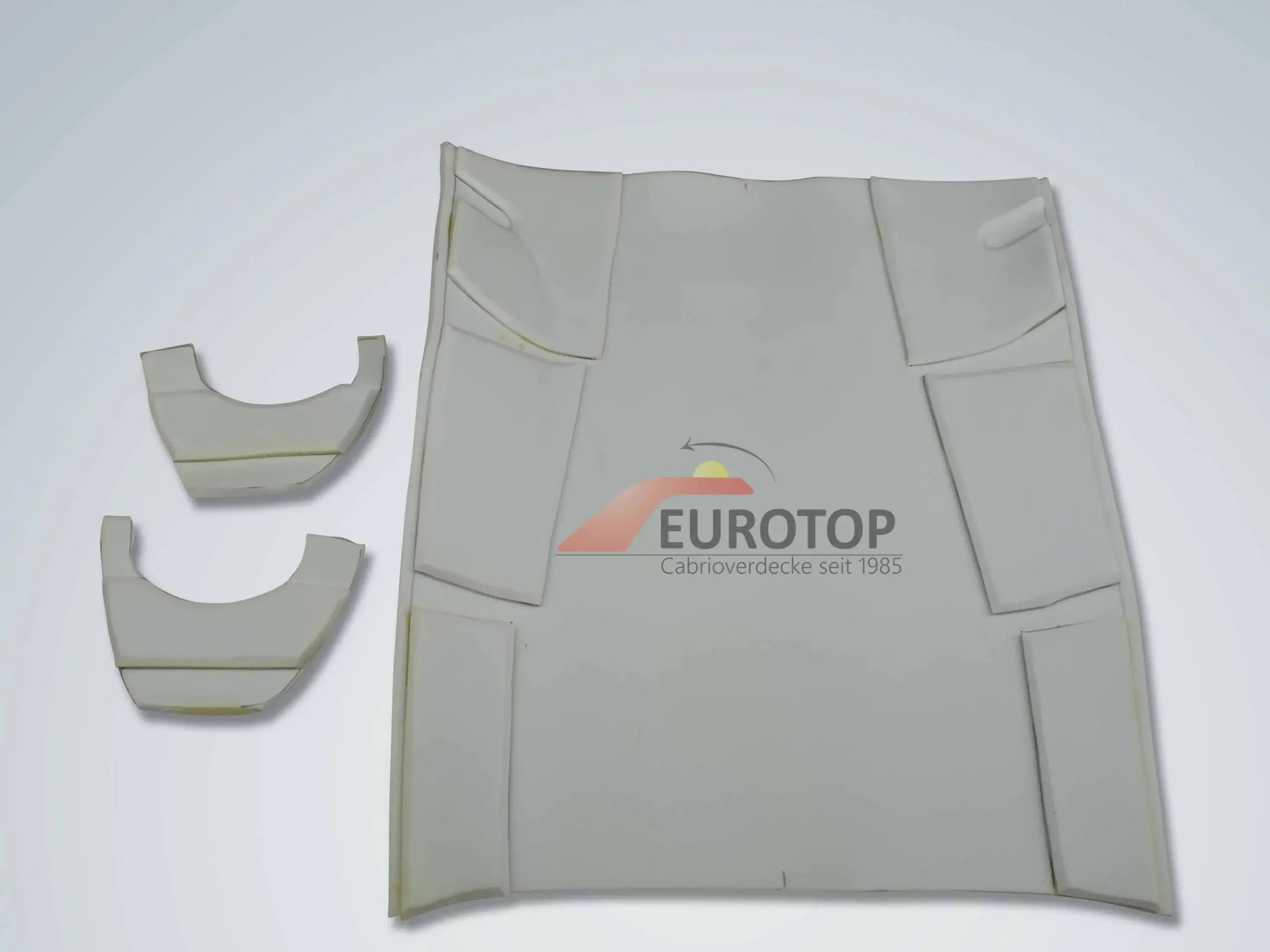 Manta de enchimento sem capa de enchimento para VW Beetle 1500, 1302, 1303 Cabriolet ano 63-79 - Vista 1