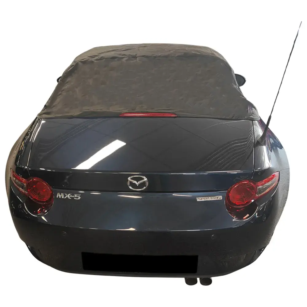 Mazda MX-5 ND ano 15-24 | Meia Capa para Automóvel Outdoor preta - Vista 3