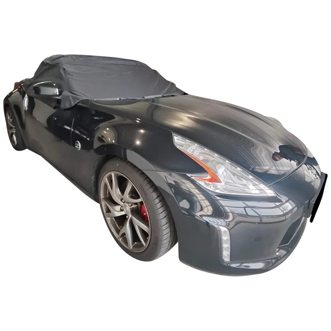 Nissan 370Z, ano 10-13 | Meia Capa para Automóvel Outdoor preta