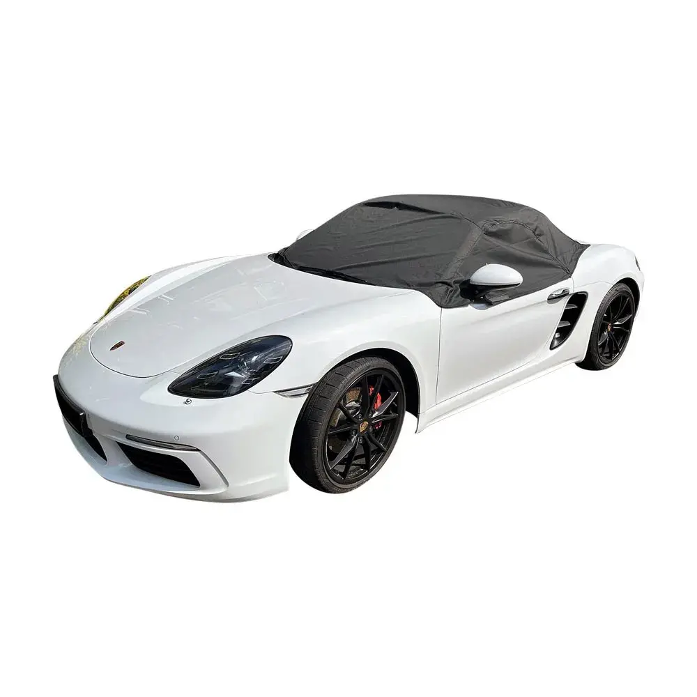 Porsche Boxster 718, ano 16-23 | Meia Capa para Automóvel Outdoor preta - Vista 4