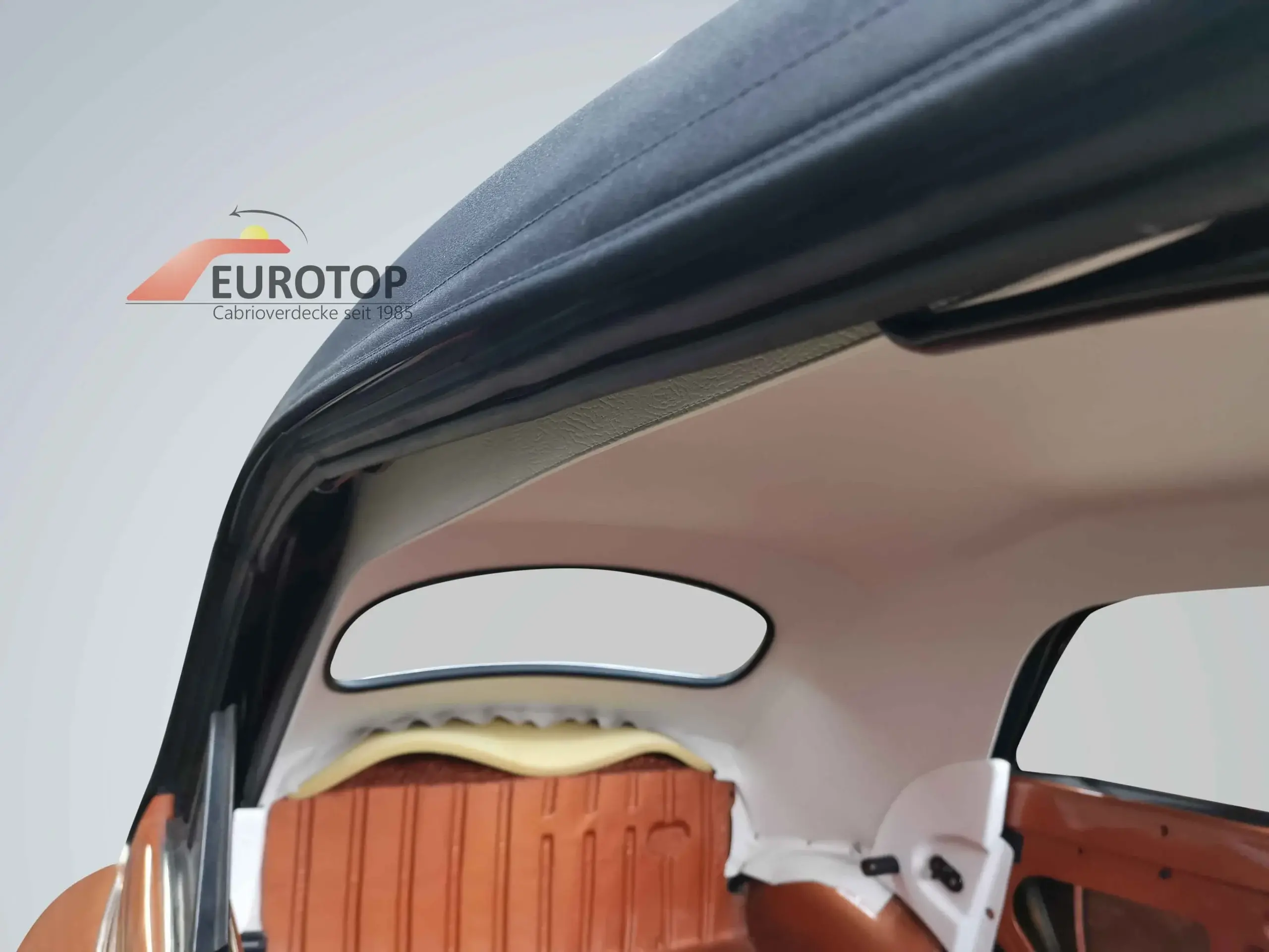 Vedações de borracha da estrutura da capota para VW Beetle 1500, 1302, 1303 Cabriolet ano 64-79 - Vista 3