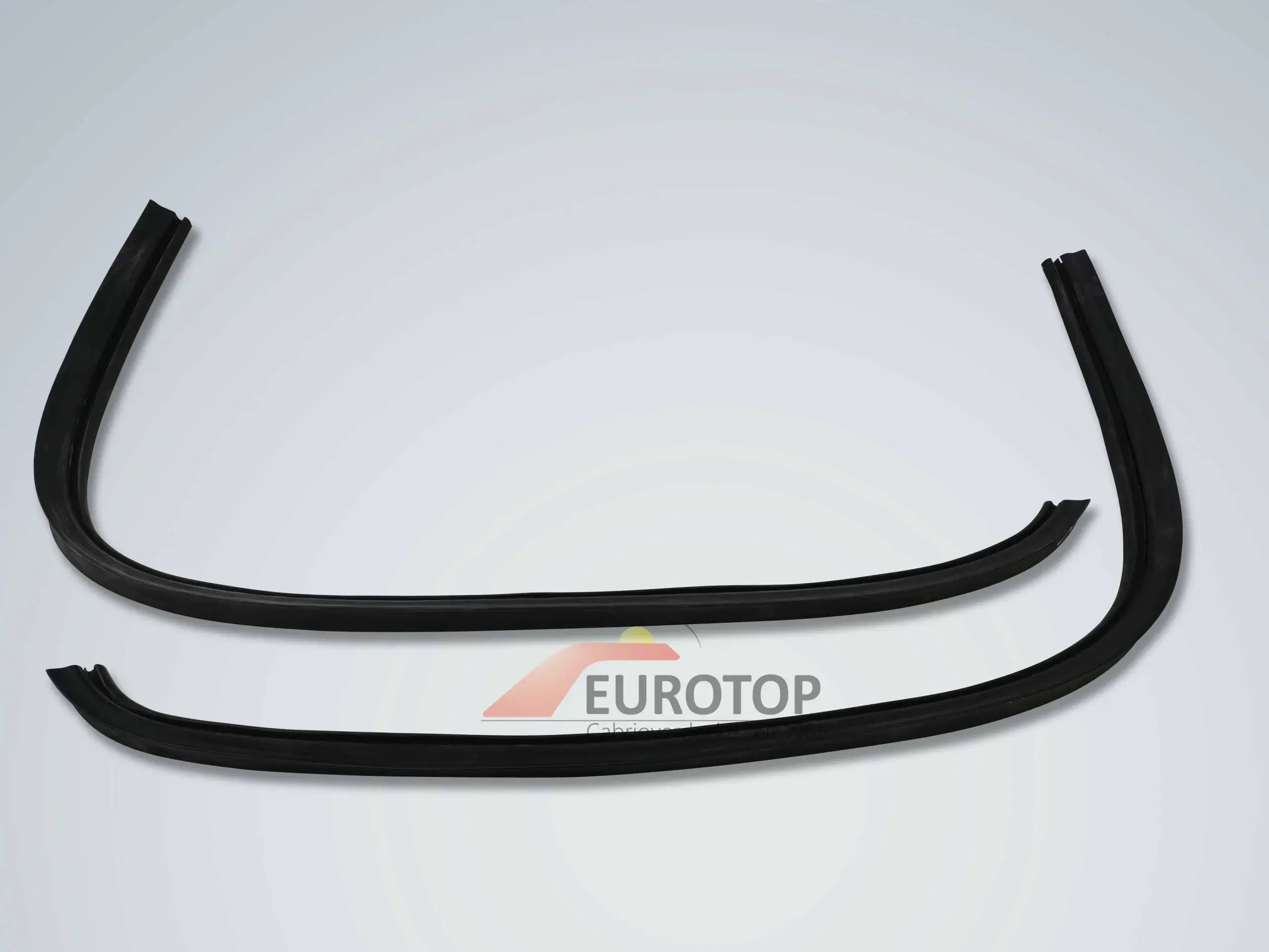 Vedantes laterais da estrutura da capota (par) para Mercedes 190SL tipo W121 Cabriolet ano 55-63, versão original de fábrica - Vista 4