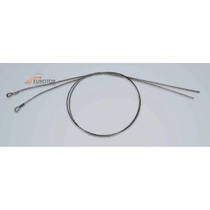 Cabos de tensão laterais (par) para Mercedes 280SL-500SL tipo R107 Cabriolet ano 71-89 - Vista 1