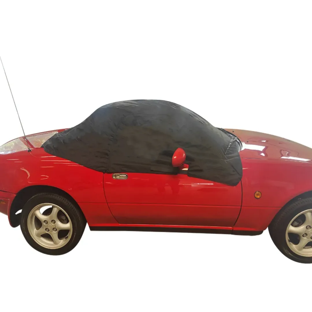 Mazda MX-5 NA ano 89-98 | Meia capa exterior preta - Vista 2