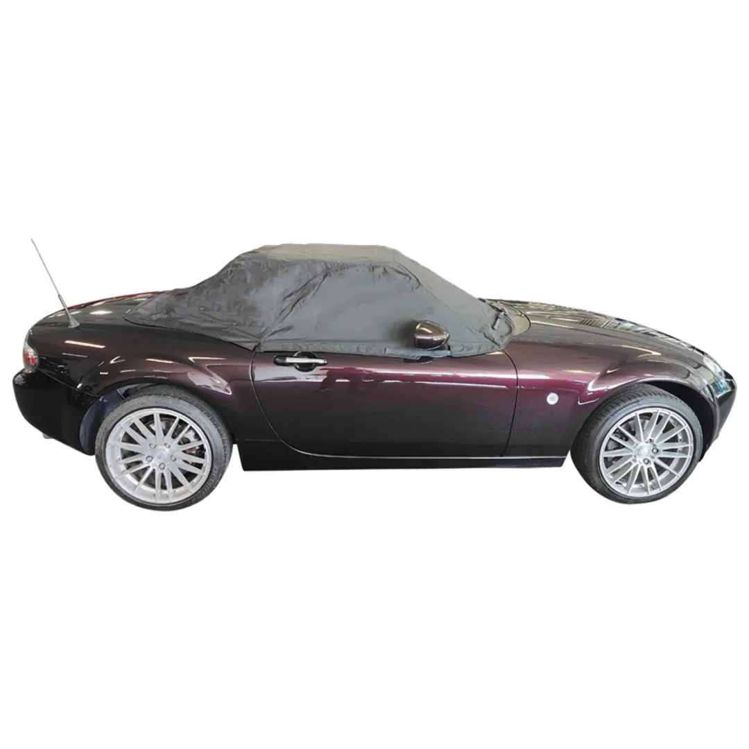 Mazda MX-5 NC ano 05-15 | Meia capa exterior preta - Vista 2